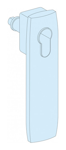 РУЧКА EURO ПОД ЦИЛИНДРИЧЕСКИЙ ЗАМОК, IP55