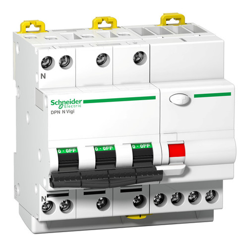 Дифавтомат Schneider Electric Acti9 3P+N 32А (C) 6кА 30мА (AC)