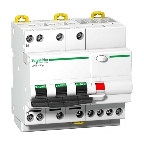 Дифавтомат Schneider Electric Acti9 4P 25А (C) 6кА 300мА (AC)