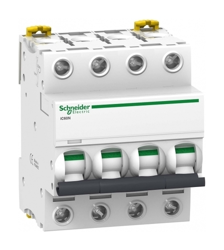 Автоматический выключатель Schneider Electric Acti9 4P 63А (C) 6кА