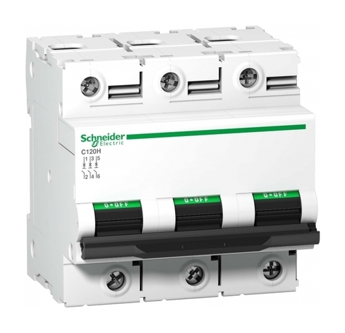 Автоматический выключатель Schneider Electric Acti9 3P 125А (C) 15кА