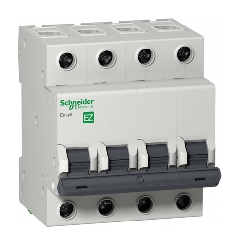 Автоматический выключатель Schneider Electric Easy9 4P 16А (C) 4.5кА