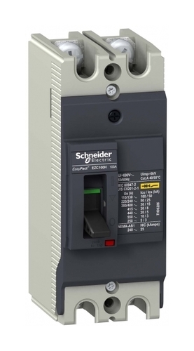 Силовой автомат Schneider Electric Easypact EZC 100, TM-D, 30кА, 2P, 32А