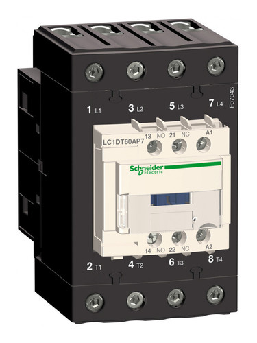 Контактор Schneider Electric TeSys LC1D EVERLINK 4P 60А 440/24В AC 18.5кВт