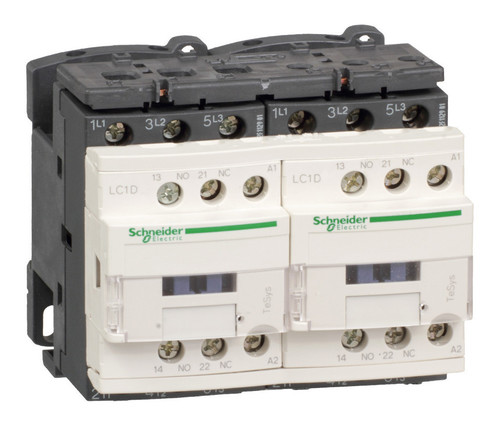 Реверсивный контактор Schneider Electric TeSys LC2D 3P 12А 400/48В AC