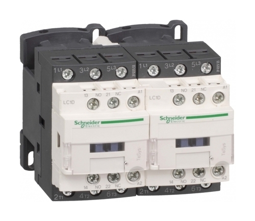 Реверсивный контактор Schneider Electric TeSys LC2D 3P 25А 400/220В DC 11кВт