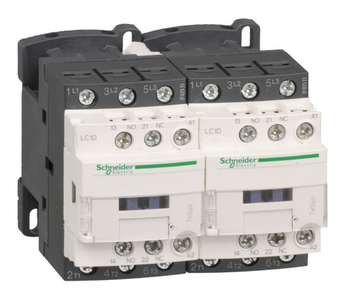 Реверсивный контактор Schneider Electric TeSys LC2D 3P 38А 400/48В AC 18.5кВт