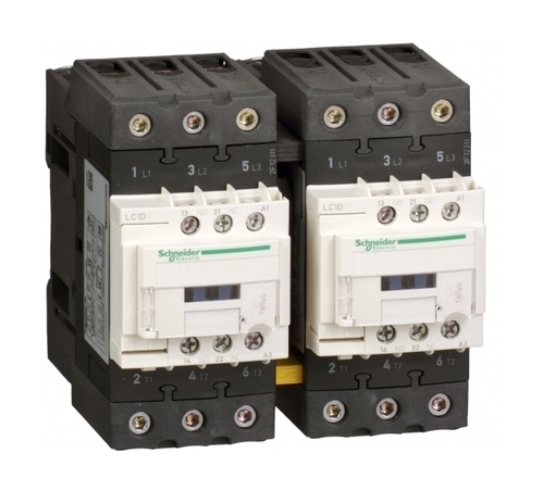 Реверсивный контактор Schneider Electric TeSys LC2D EVERLINK 3P 65А 440/24В AC 30кВт