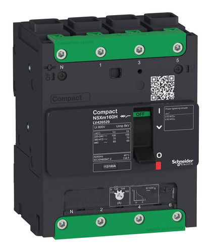 Силовой автомат Schneider Electric Compact NSXm, 25кА, 4P, 32А