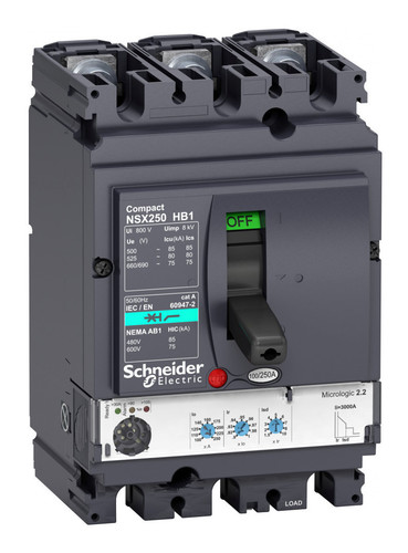 Силовой автомат Schneider Electric Compact NSX, 85кА, 3P, 50А