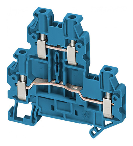 Клеммник винтовой проходной Schneider Electric Linergy TR 4 мм², синий, NSYTRV24DBL