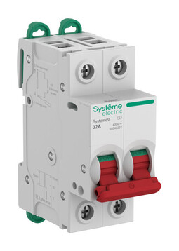 Systeme Electric Systeme9 Выключатель нагрузки (ВН) 2P 32A 400В